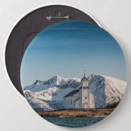 Bóton Redondo 15.24cm Gimsoy Church Lofoten Noruega