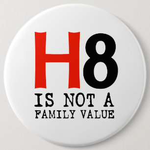 Bóton Redondo 15.24cm H8 não é uns valores familiares