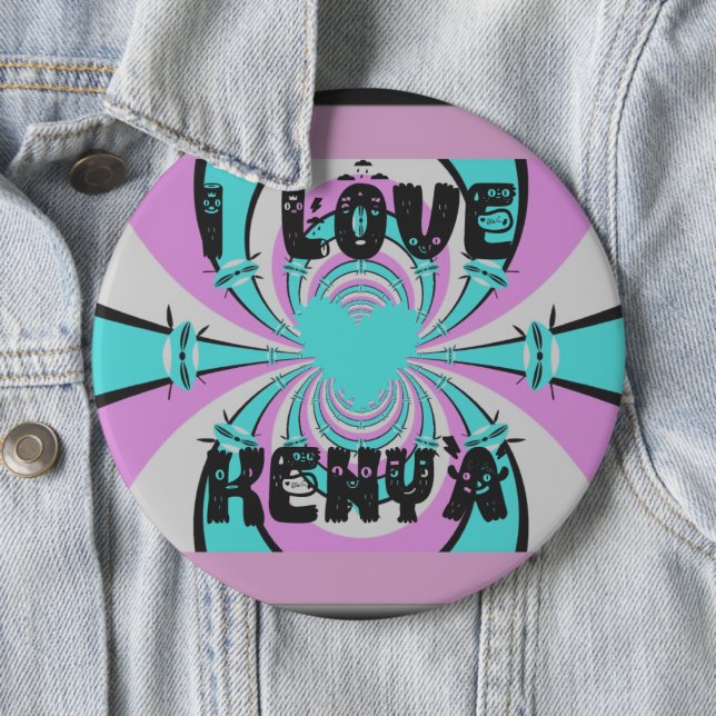 Bóton Redondo 15.24cm Hakuna Matata Kenya (In Situ)