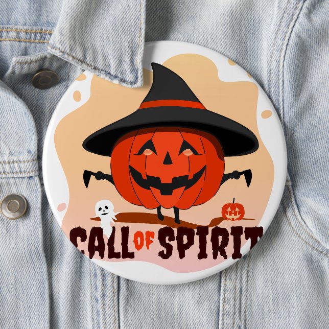 Bóton Redondo 15.24cm Halloween Call of Spirit (In Situ)