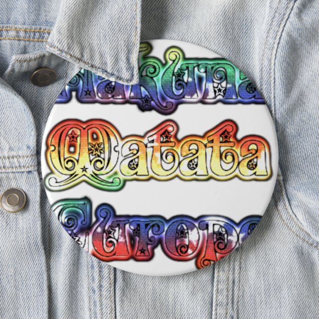 Bóton Redondo 15.24cm Halloween Hakuna Matata Europe.png (In Situ)