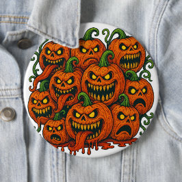 Bóton Redondo 15.24cm Halloween Horror