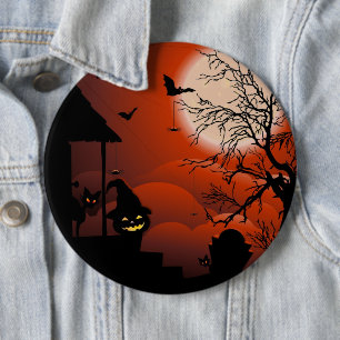 Bóton Redondo 15.24cm Halloween Malody Moonlight Nightare