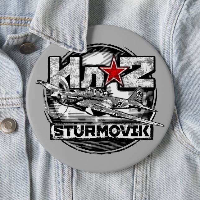 Bóton Redondo 15.24cm Il-2 Shturfilmes (In Situ)