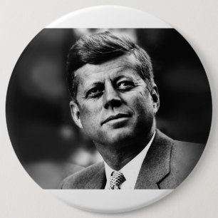 Bóton Redondo 15.24cm John F Kennedy