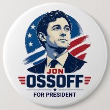 Jon Ossoff Presidente 2028 Tamanho-Familiar