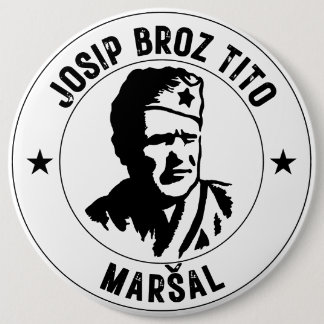 Bóton Redondo 15.24cm Josip Broz Tito Maršal