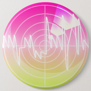 Bóton Redondo 15.24cm Leitor de mp3