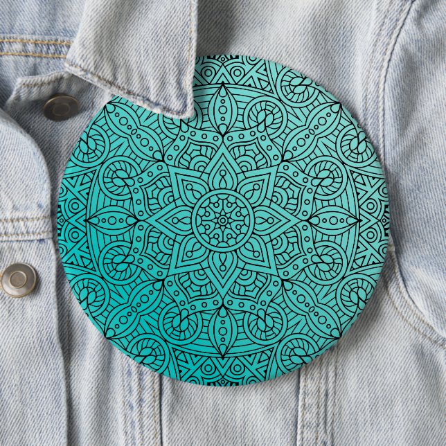 Bóton Redondo 15.24cm Luxury Mandala 38 (In Situ)