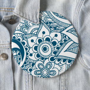 Bóton Redondo 15.24cm Luxury Mandala 47