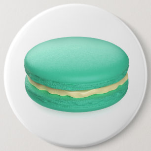 Bóton Redondo 15.24cm Macarão francês verde
