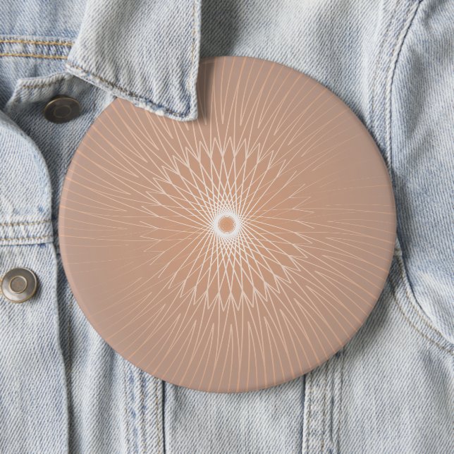 Bóton Redondo 15.24cm Mandala, Bicicleta Fios 5 (In Situ)