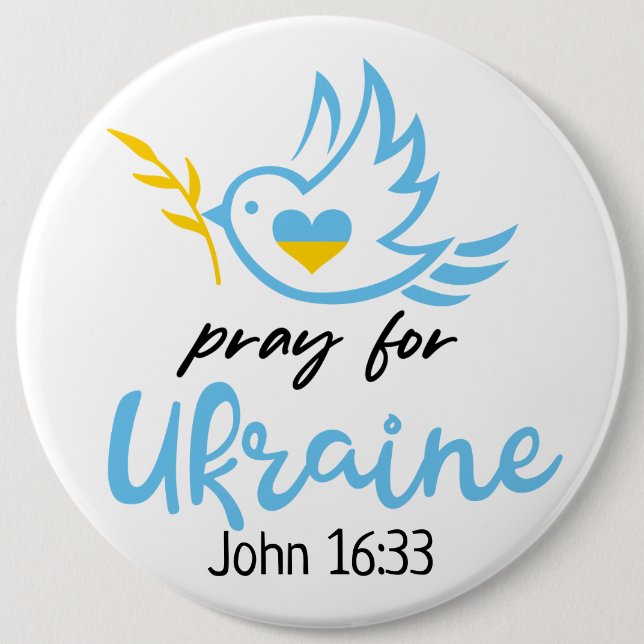 Bóton Redondo 15.24cm Mantenha ou design seu próprio botão (Frente)