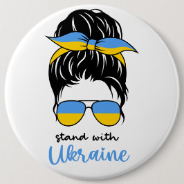 Bóton Redondo 15.24cm Mantenha ou design seu próprio botão