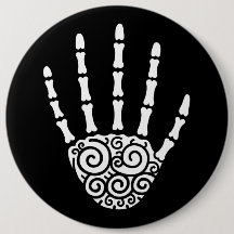 Mão de Esqueleto Espiral