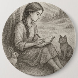 Bóton Redondo 15.24cm Memórias suspensas