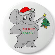 "MERRY XMAS" ELEFANTE