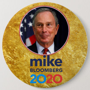 Bóton Redondo 15.24cm mike BLOOMBERG 2020