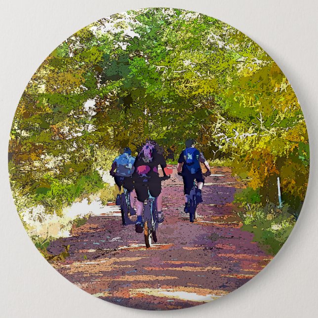 BÓTON REDONDO 15.24CM MONTANHA BIKING (Frente)