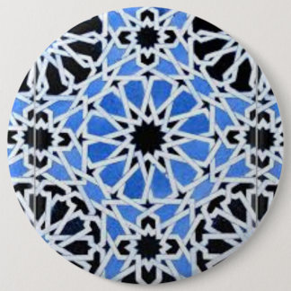 Bóton Redondo 15.24cm Moroccan zellij Button