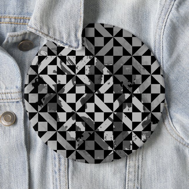 Bóton Redondo 15.24cm Motif aquarela 5 (In Situ)