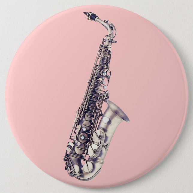 Bóton Redondo 15.24cm música (Frente)