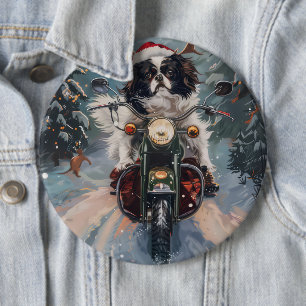 Bóton Redondo 15.24cm Natal para Motocicleta japonês
