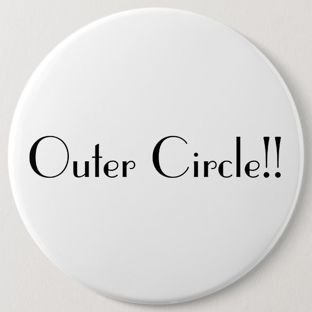 Bóton Redondo 15.24cm Nenhuma maneira Jose (Frente)