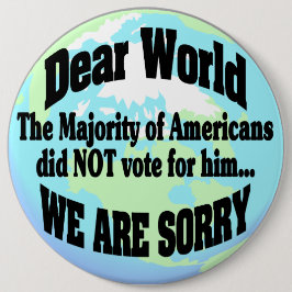 Bóton Redondo 15.24cm nós somos pesarosos