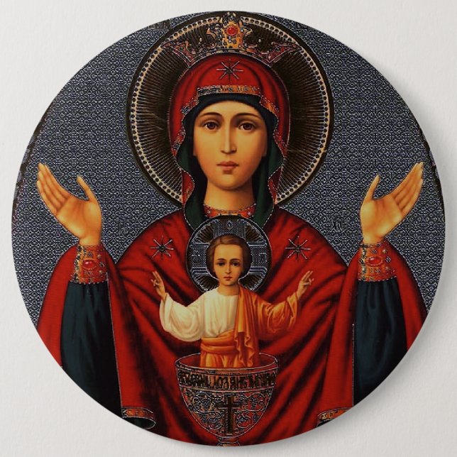 Bóton Redondo 15.24cm O copo incansável (Frente)