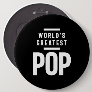 Bóton Redondo 15.24cm O maior Pop do mundo Padre Vovô Presente