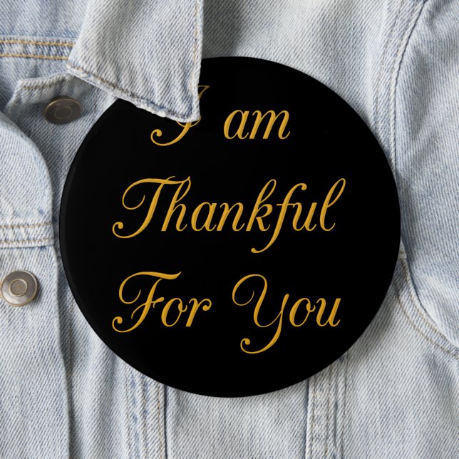 Bóton Redondo 15.24cm Obrigado. (In Situ)