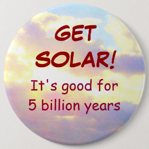 Bóton Redondo 15.24cm OBTENHA o botão SOLAR