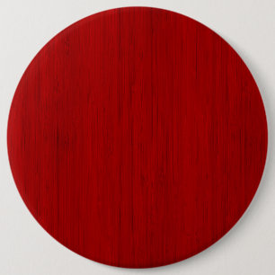 Bóton Redondo 15.24cm Olhar de madeira de bambu vermelho marrom da grão