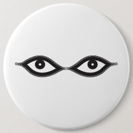 Bóton Redondo 15.24cm Olhos de Zipper