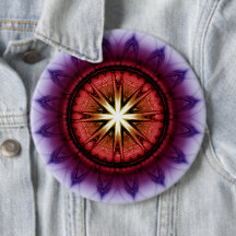 Ornamento fractal simbólico místico