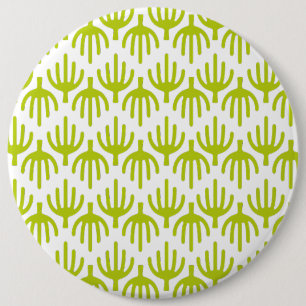 Bóton Redondo 15.24cm Padrão de cactus