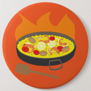 Bóton Redondo 15.24cm Paella
