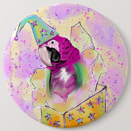 Bóton Redondo 15.24cm Papagaio