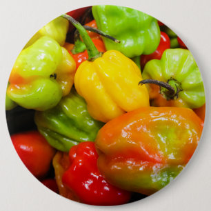 Bóton Redondo 15.24cm Peppers Scotch Bonnet
