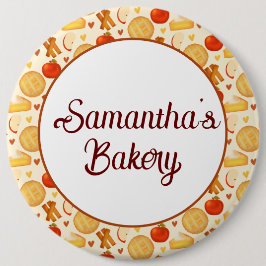 Bóton Redondo 15.24cm Pizza E Ingredientes De Maçã Fashiada