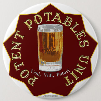 Bóton Redondo 15.24cm PPU (unidade poderoso) de Potables (vermelho)