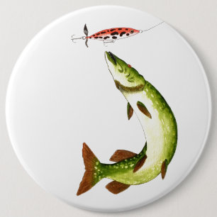 Bóton Redondo 15.24cm Presente de picada de Pike