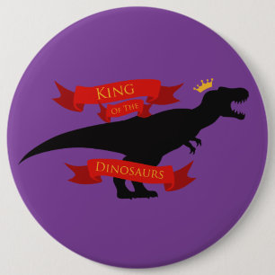 Bóton Redondo 15.24cm Rei dos Dinossauros