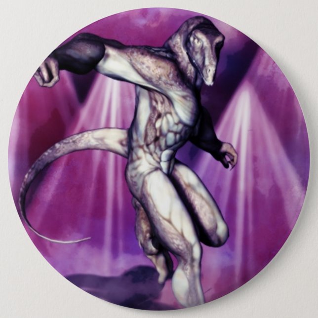 Bóton Redondo 15.24cm Reptillian (Frente)