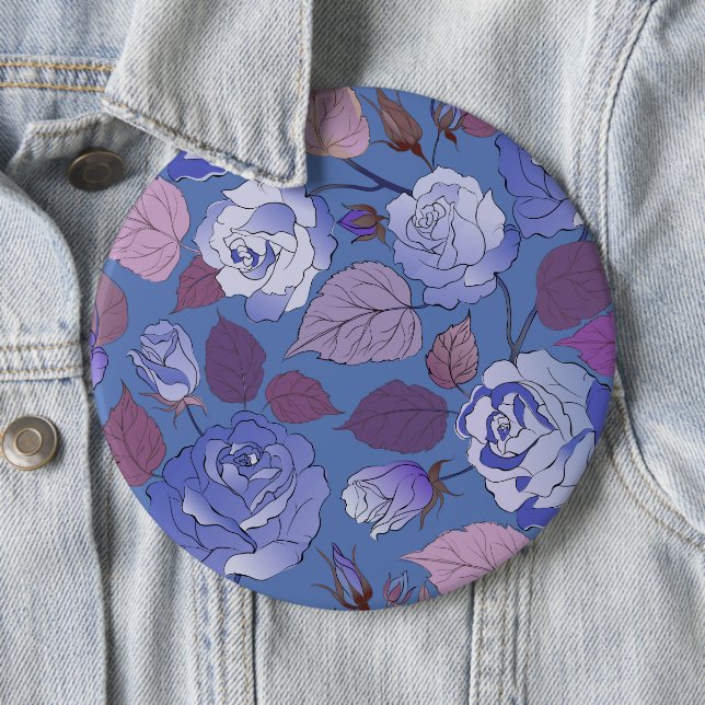 Bóton Redondo 15.24cm Rosas 32 (In Situ)