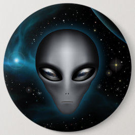 Bóton Redondo 15.24cm Roswell Alienígena II (Botão)