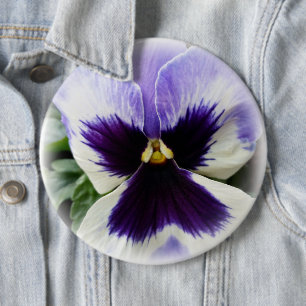 Bóton Redondo 15.24cm roxo profundo em branco