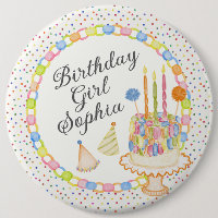 Sobremesa de Aniversário com Confetes