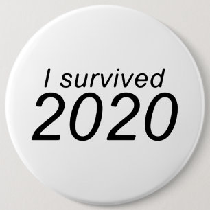 Bóton Redondo 15.24cm Sobrevivi a 2020.